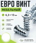 Евровинт 6,3x13 мм