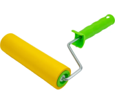 Валик прижимной резиновый с ручкой