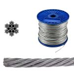 Трос стальной без оплетки